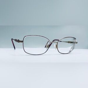 Aristar AR6890 Pink Gold Oval Sunglasses Frames Only